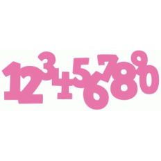 numbers border