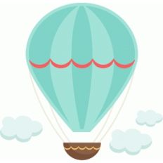 vintage hot air balloon