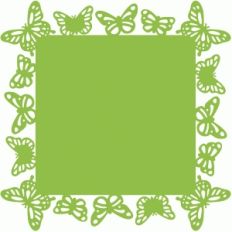 butterfly family card