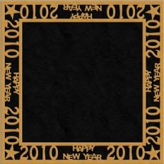 new years frame