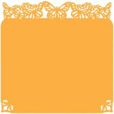 romantic butterfly card