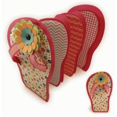 flip flop accordion mini album