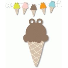 ice cream cone bunting
