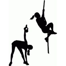 workout set rope climb