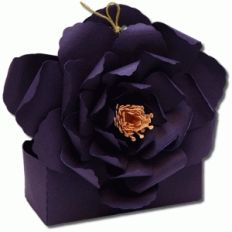 3d cosmos flower treat box