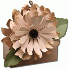 3d sunflower flower treat box