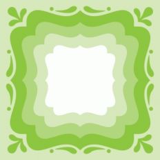 decorative square nested mats – bracket