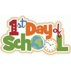 1st day of school title