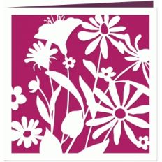 prairie wildflowers card