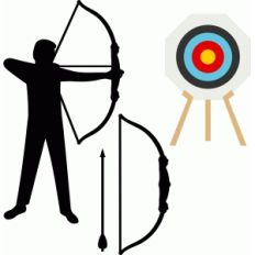 arrow and bow