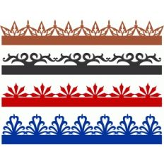 flourishes borders set 2