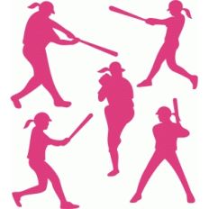 softball pose