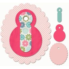 cute layered tags