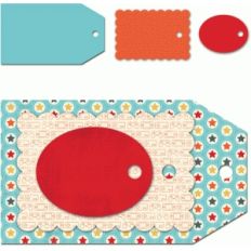 happy layered tags