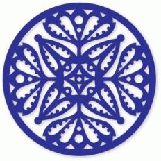 floral doily medallion