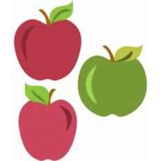 3 apples