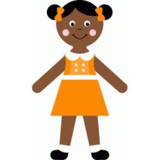 emma jane paper doll 2 buns