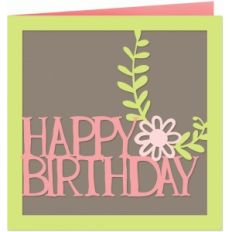 happy birthday daisy card