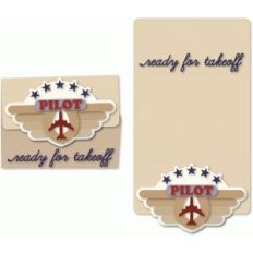 pilot wings bi-fold a2 card