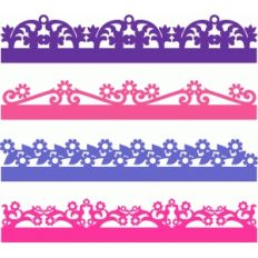 flowers borders set