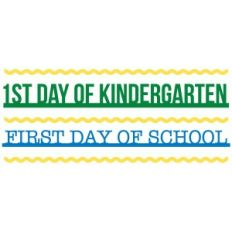 first day of school borders
