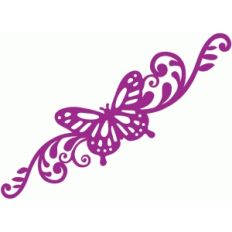 butterfly swirls