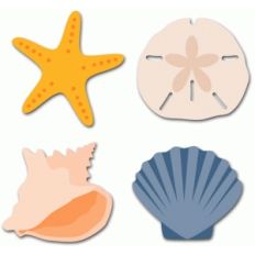 four sea shells