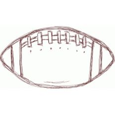 football sketch