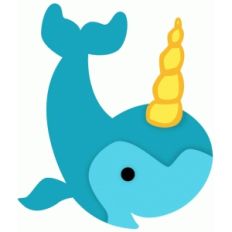 n is for narwhal