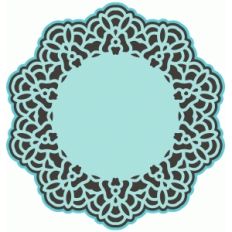 12 inch doily set