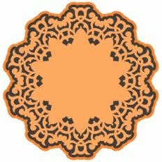 12 inch doily set
