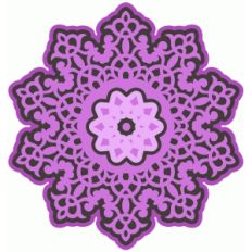 12 inch doily set