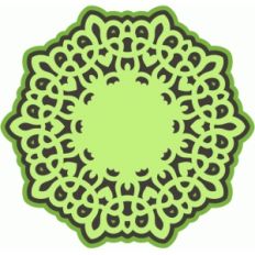12 inch doily set