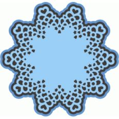 12 inch doily set