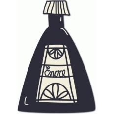 antique ink bottle