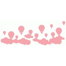 cloudy sky border / banner