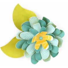 3d layered flower