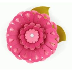 3d layered flower