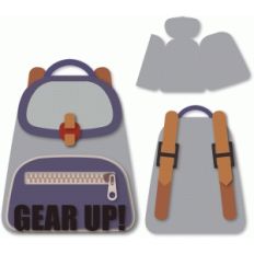 backpack tri-fold 5x7 card