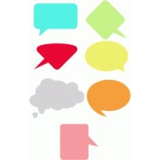 speech bubbles
