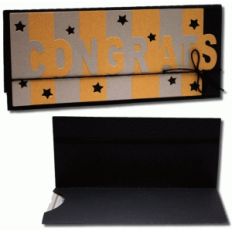 congrats long pocket card with envelope