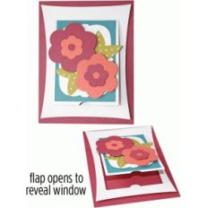 a2 flower flap card