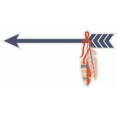 arrow with feathers