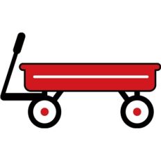 red wagon