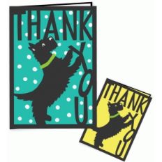 terrier thank you card 5 x 7