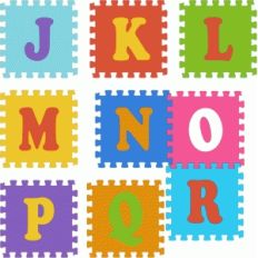puzzle pieces alphabet j-r