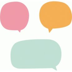 conversation bubbles