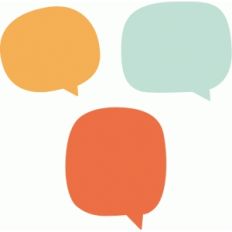 conversation bubbles