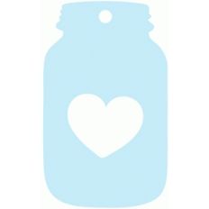 mason jar gift tag