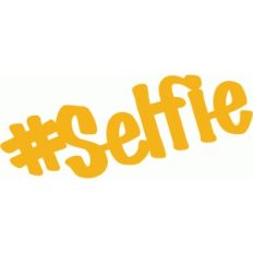hashtag selfie